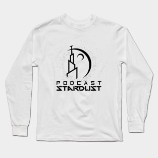 Podcast Stardust Black Stardust Logo Long Sleeve T-Shirt